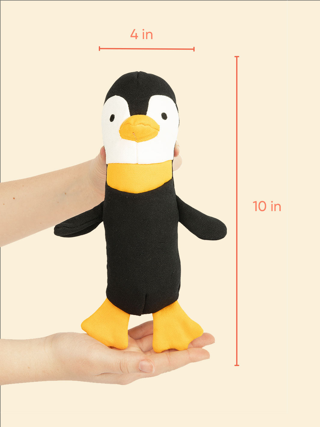 Waddles Plush: Eco-Friendly Dog Toy for Endless Fun