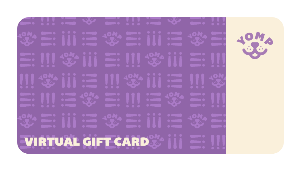 Yomp Virtual Gift Card - Perfect Gift for Dog Lovers