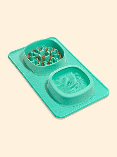 meal feeder, dog meal mat , dog feeder bowl